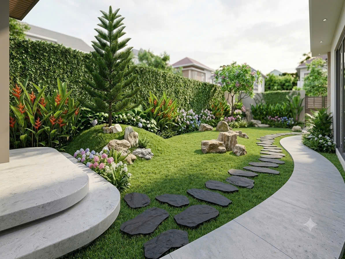 Thi công Sân Vườn Chuyên Nghiệp