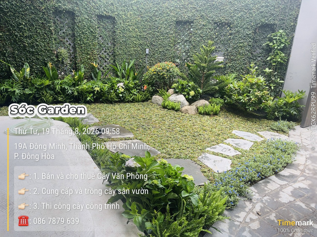 Thi công Cảnh Quan Sân Vườn Tại Dĩ An