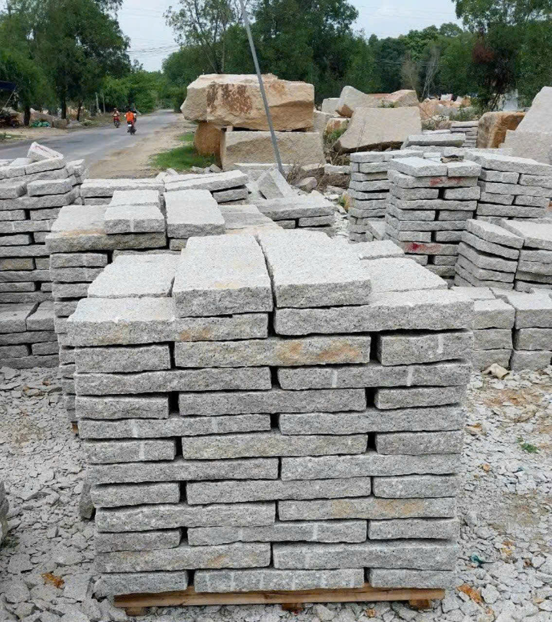 Đá bước bộ chữ nhật 30x60x5 cm