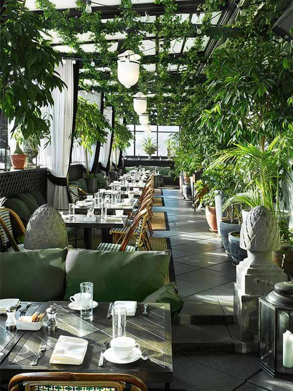 Thiết kế cảnh quan nhà hàng, quán cafe