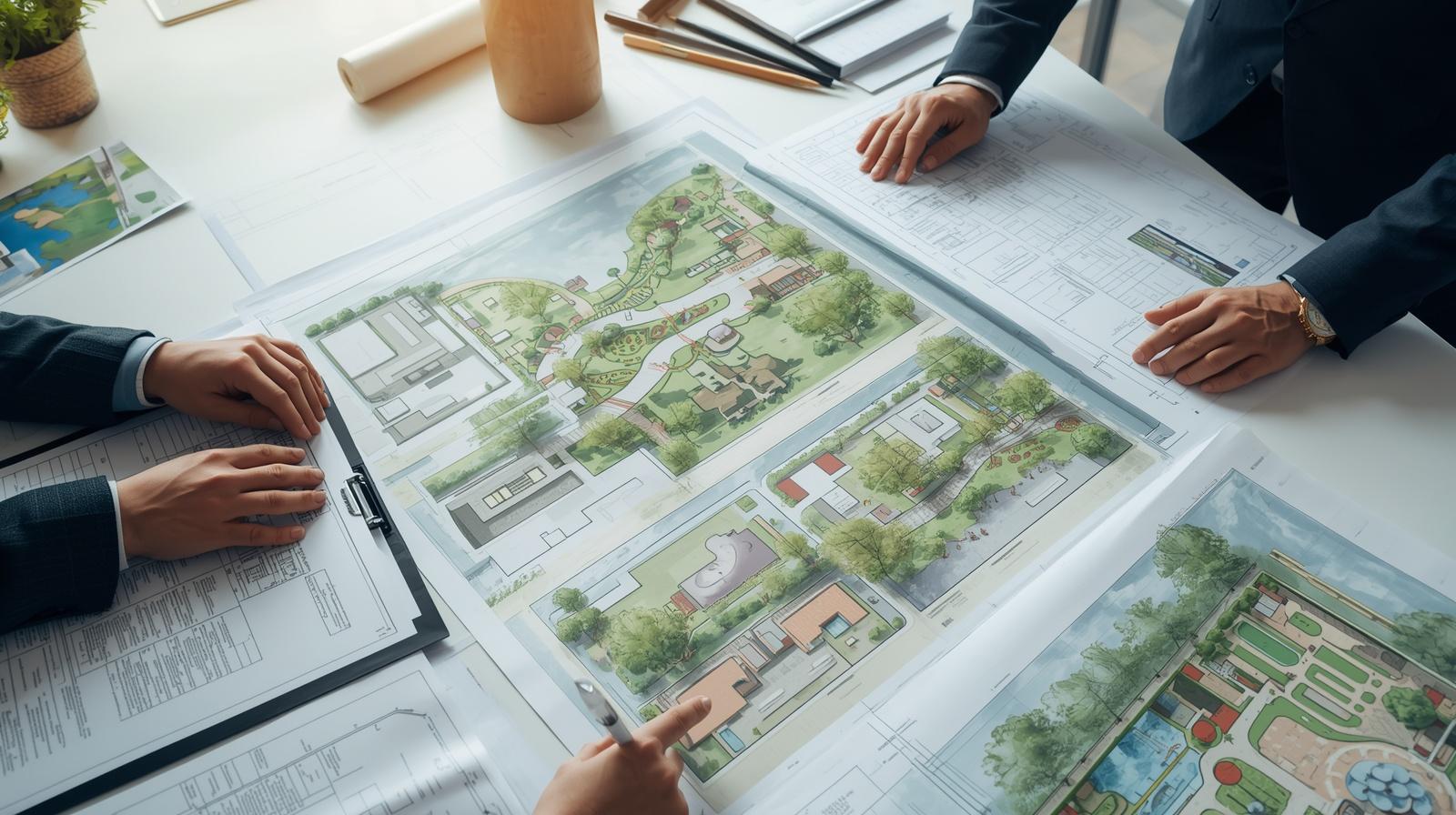 Chuẩn Bị Mặt Bằng và Khảo Sát Thực Tế