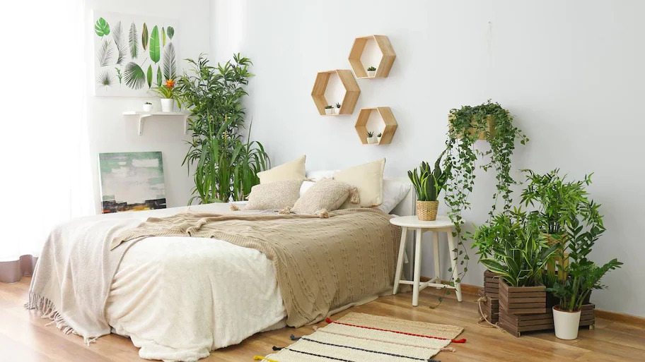 Chăm sóc cây trong phòng ngủ đúng cách để luôn xanh tốt