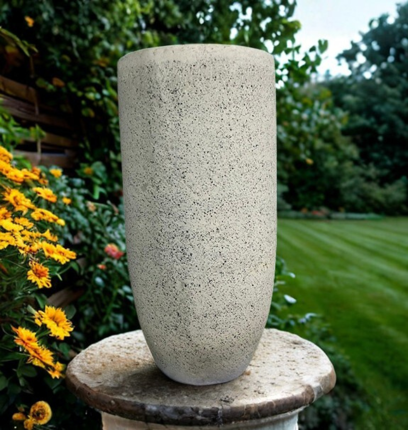 Chậu Xi Măng Đá Mài Đầu Đạn 30x60 cm