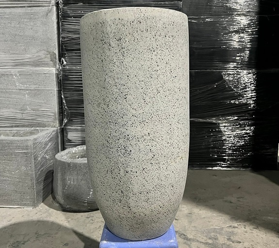 chậu xi măng đầu đạn đẹp