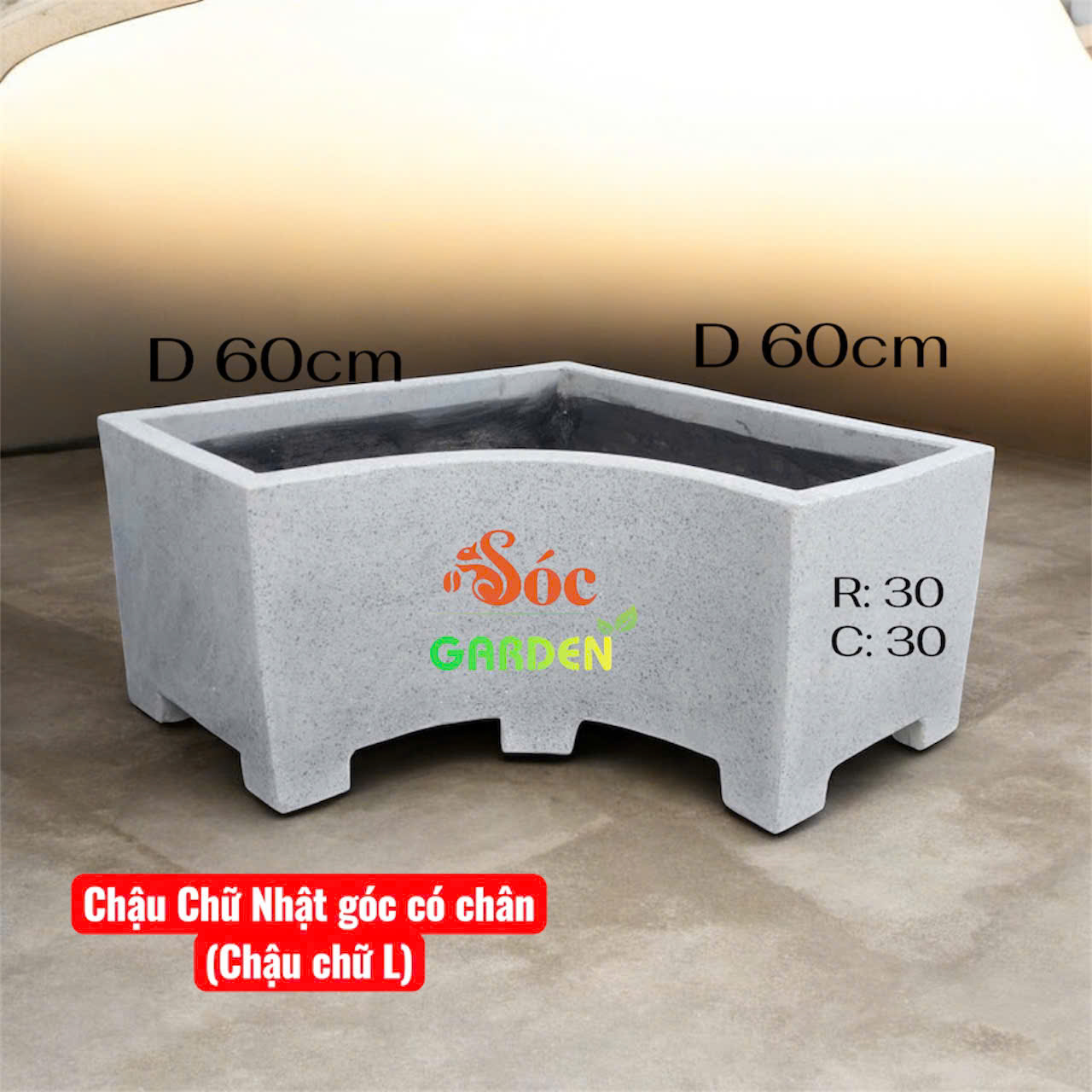Xưởng Chậu Xi Măng có chân giá rẻ tận xưởng