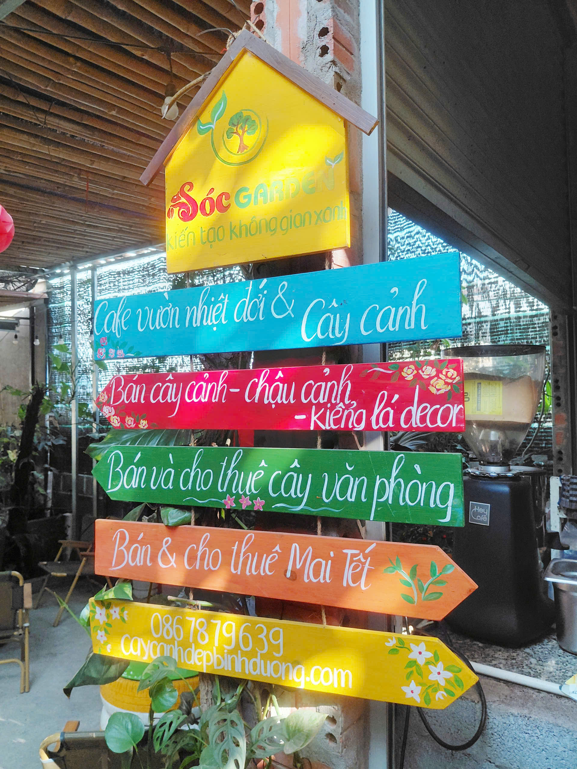 Các dịch vụ của Sóc Garden