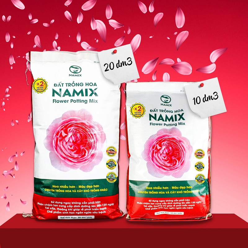 bao đất trồng hoa