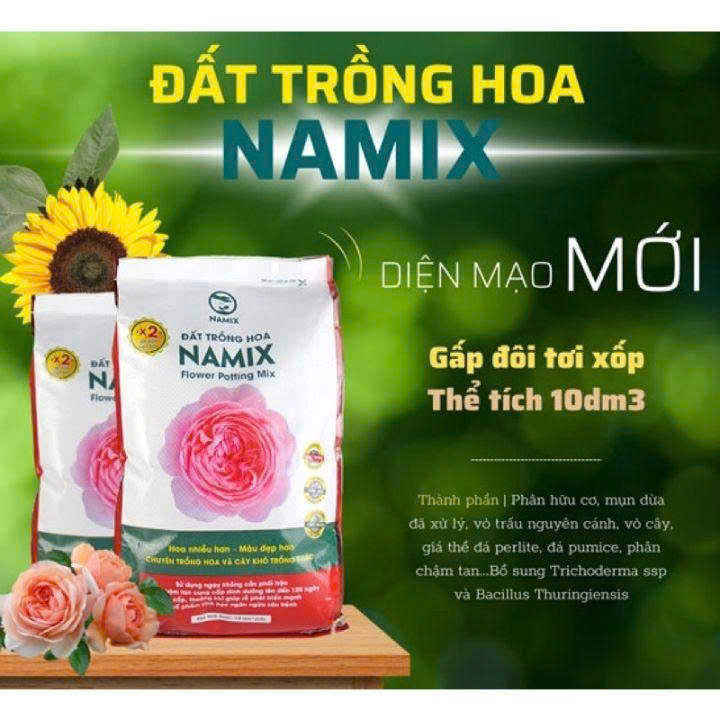 đất trồng hoa đẹp