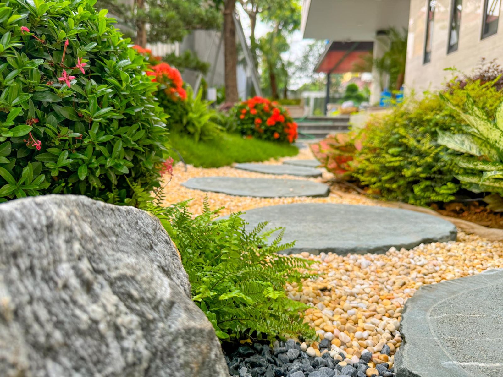 Đơn vị thi công cảnh quan sân vườn ở Dĩ An - Bình Dương