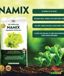 ĐẤT TRỒNG RAU NAMIX – GIẢI PHÁP ĐẤT SẠCH CHO KHU VƯỜN HIỆN ĐẠI