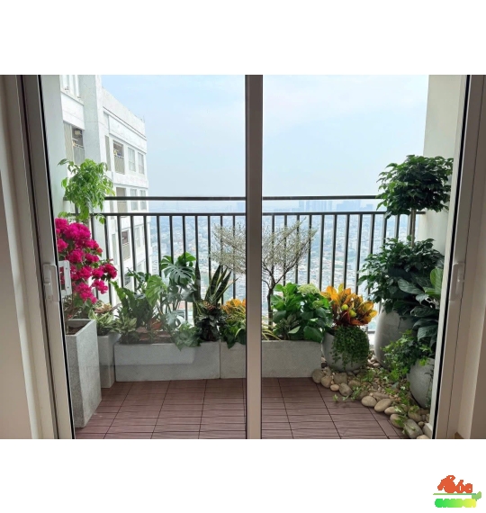 Chậu Xi Măng Đá Mài Chữ Nhật 100x30x30 Cm