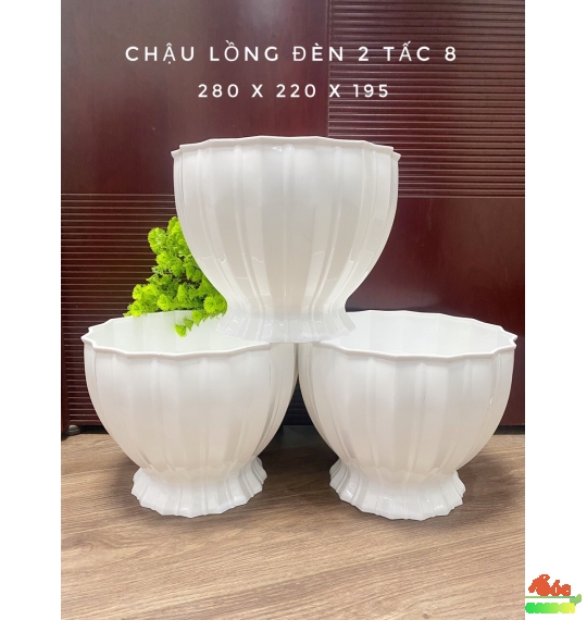 Chậu Nhựa Lồng Đèn 330x260x230 Cm