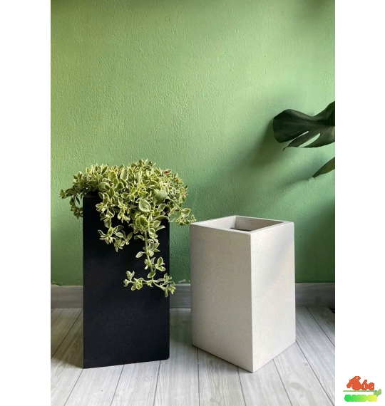 Chậu trụ vuông có đường kính 30 và chiều cao 58