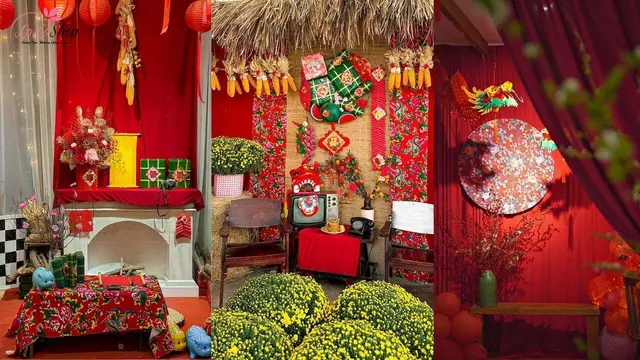Cúc Mâm Xôi Vàng Truyền Thống - Decor Nhà Hàng Quán Cafe