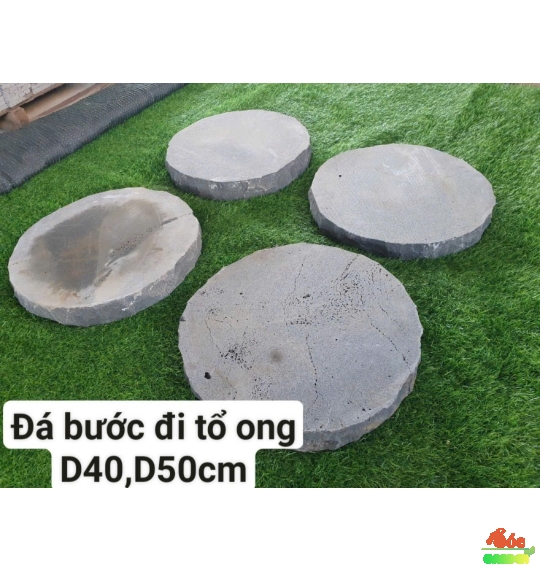 Đá bước đi Tổ Ong D40-D50 cm dày 4-5cm