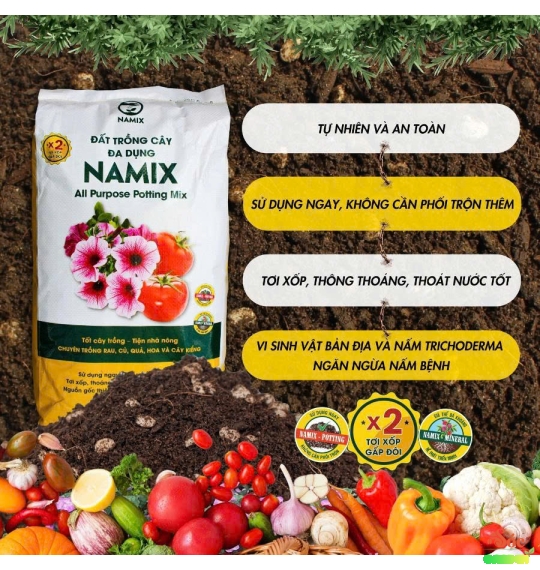 Đất Trồng Cây Đa Dụng – Giải Pháp Toàn Diện Cho Cây Cảnh