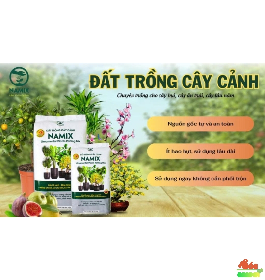 Đất trồng cây cảnh Namix – Nâng Tầm Vẻ Đẹp, Khơi Nguồn Sức Sống