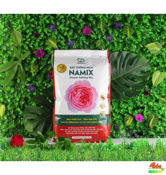 Đất Trồng Hoa – Dinh Dưỡng Cân Đối, Hoa Nở Đều & Đẹp