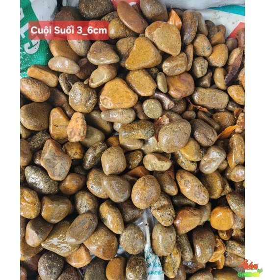 Sỏi cuội trải nền 